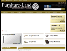 Tablet Screenshot of furnitureland.us